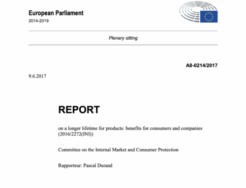 National leadership for legislating longer product lifetimes: French policies and their interaction with European Union policies